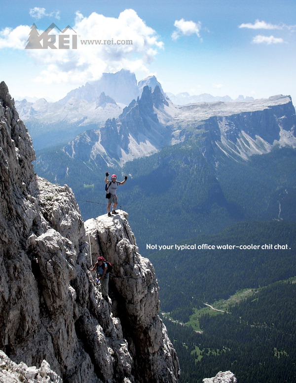 Original REI Ad by Kyle Caldabaugh